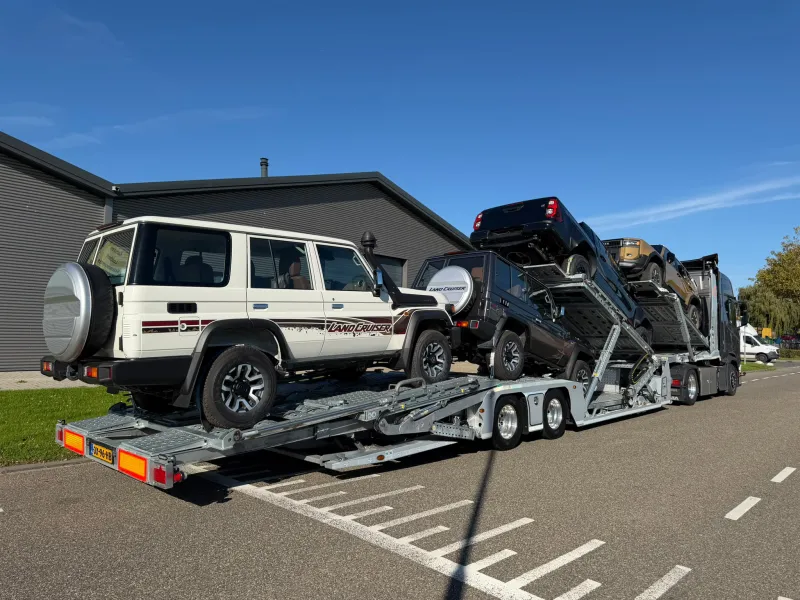 Export Nederland — autotransport door Benedictus Transport Harkema